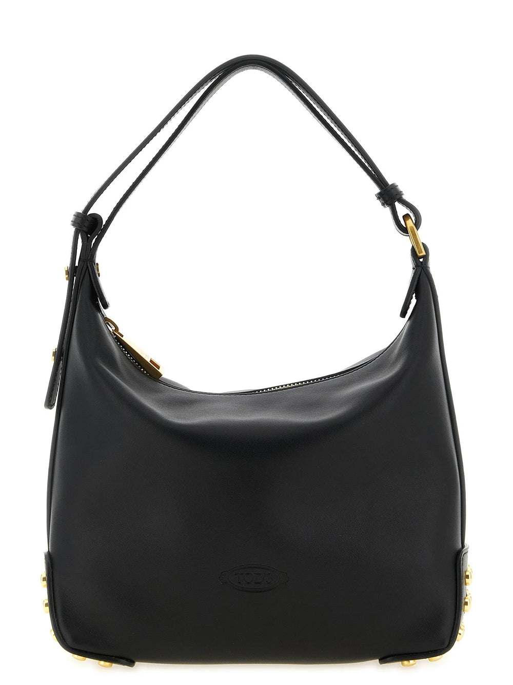 Tod’s Black Calfskin Shoulder Bag