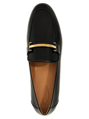 Tod’s Sorte Kalveskinds Slip-On Loafers