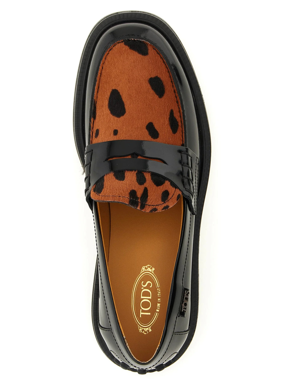 Tod’s Black Calfskin Slip-On Loafers - EU37/US7