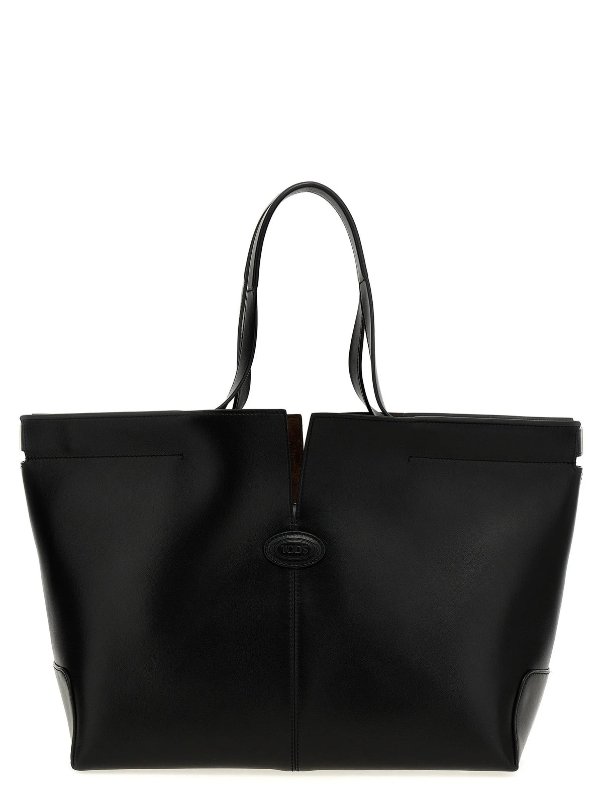 Tod’s Black Calfskin Tote Bag