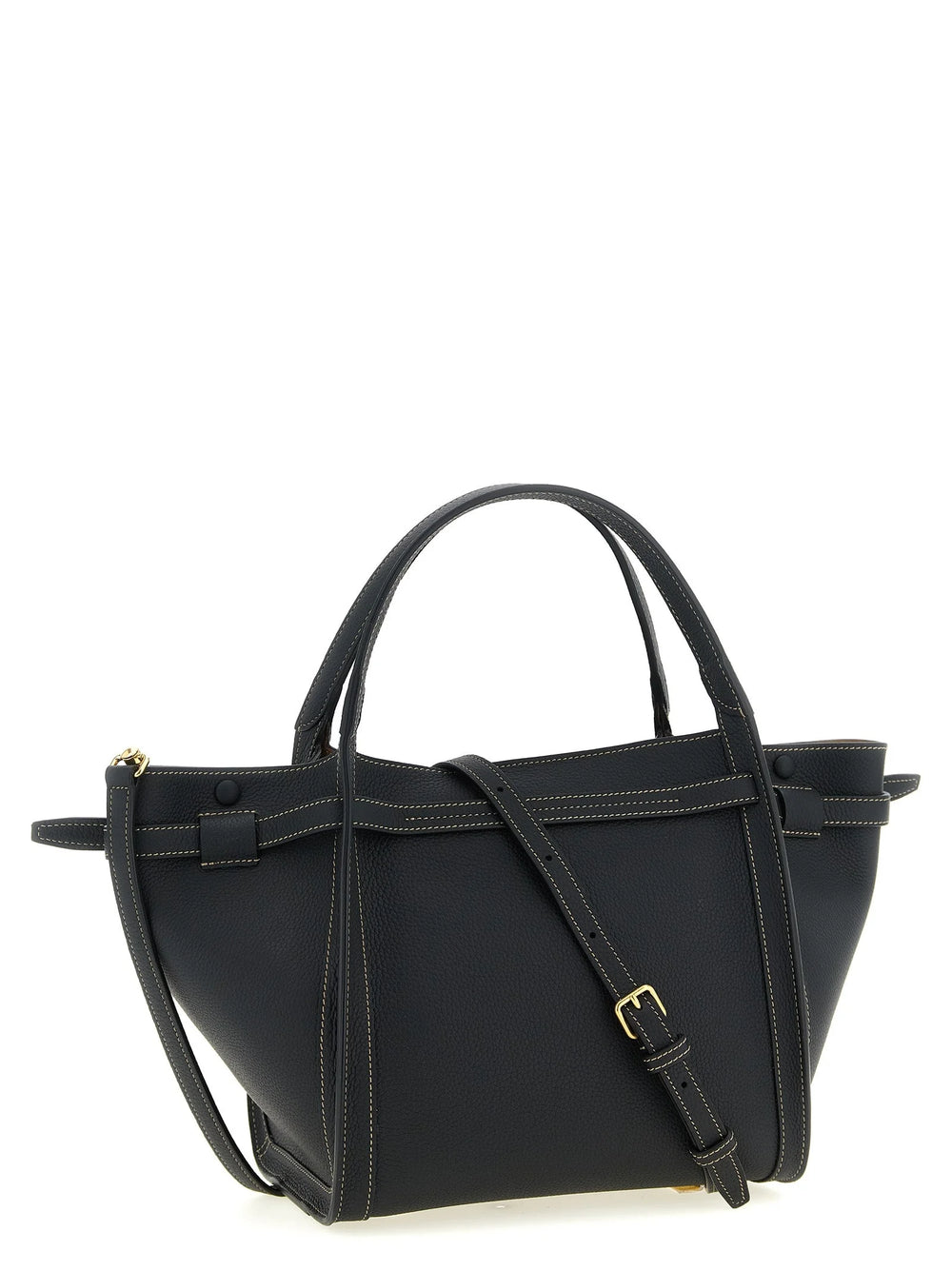Tod’s Black Calfskin Tote Bag