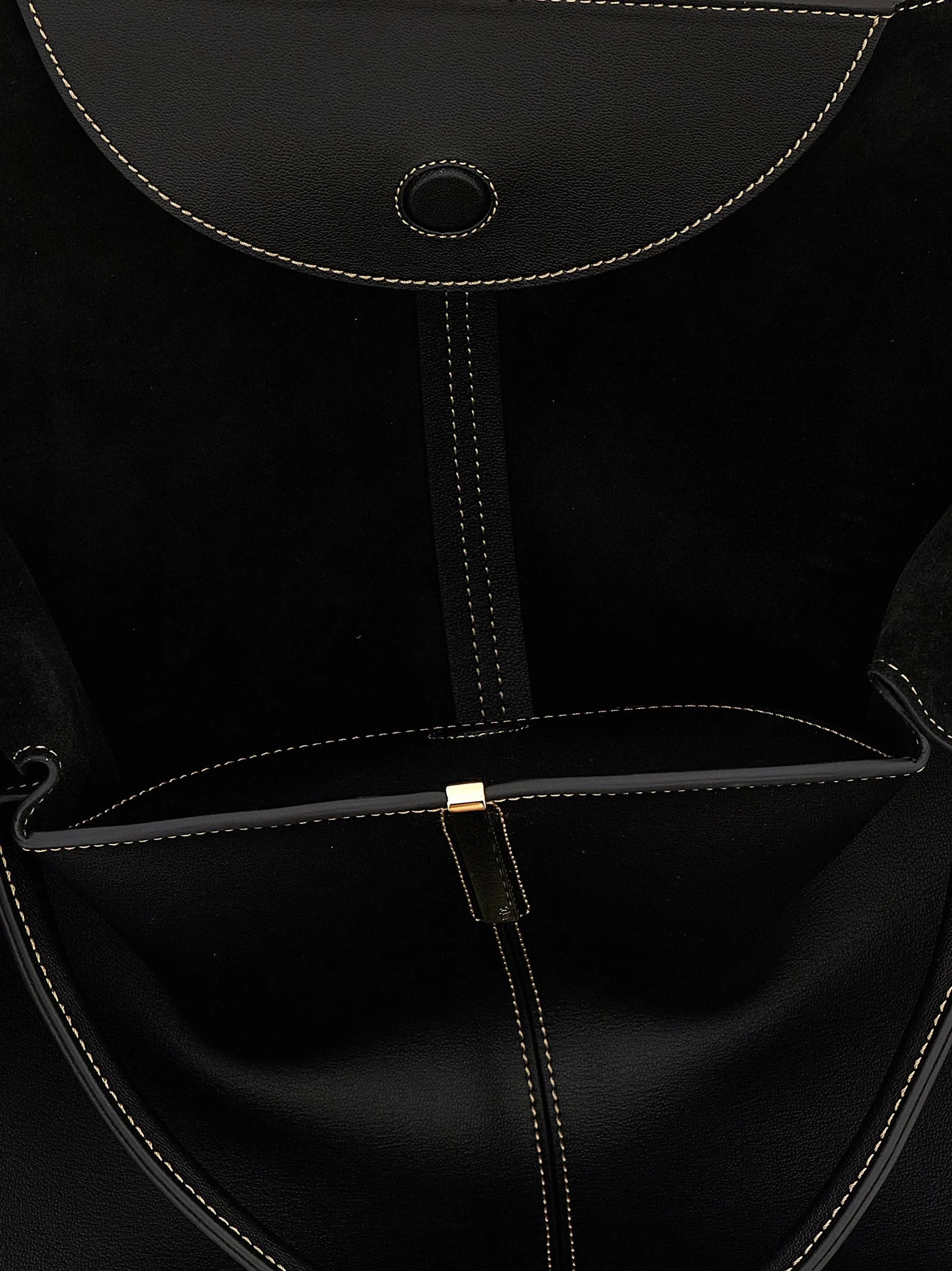 Tod’s Black Calfskin Tote Bag