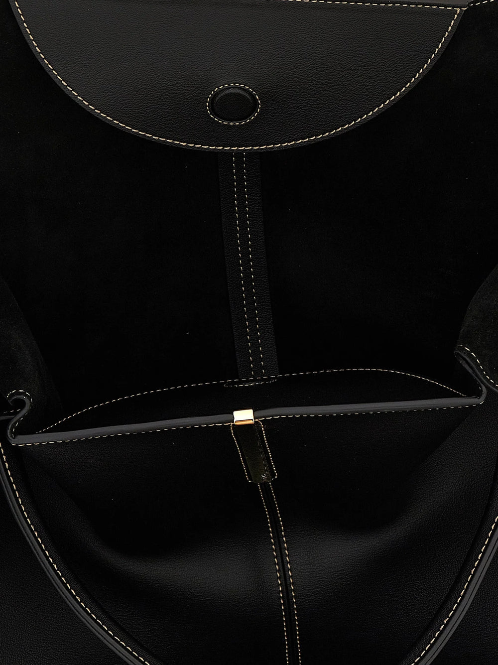 Tod’s Black Calfskin Tote Bag