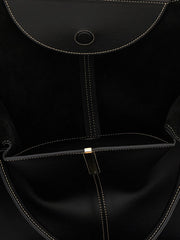 Tod’s Black Calfskin Tote Bag