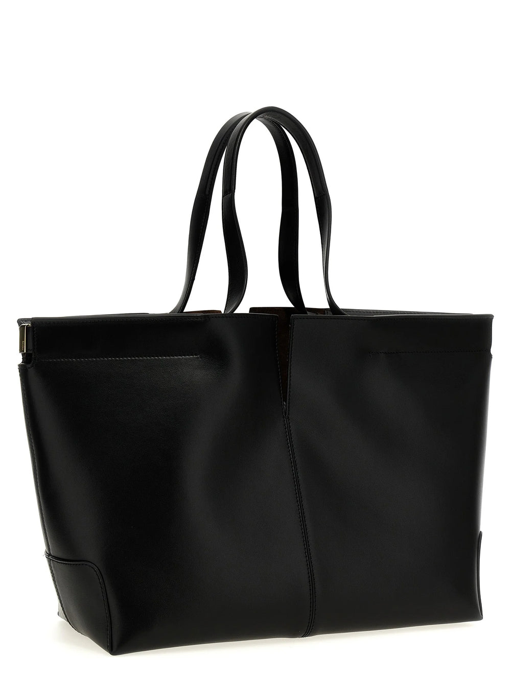 Tod’s Black Calfskin Tote Bag