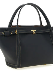 Tod’s Black Calfskin Tote Bag