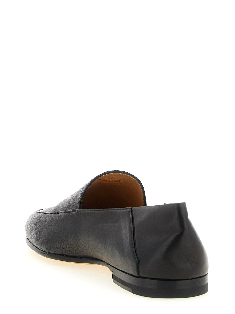 Tod’s Black Lamb Leather Slip-On Loafers - EU37/US7