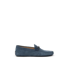 Tod’s Blue Suede Leather Moccassin - EU41/US8 - Flats