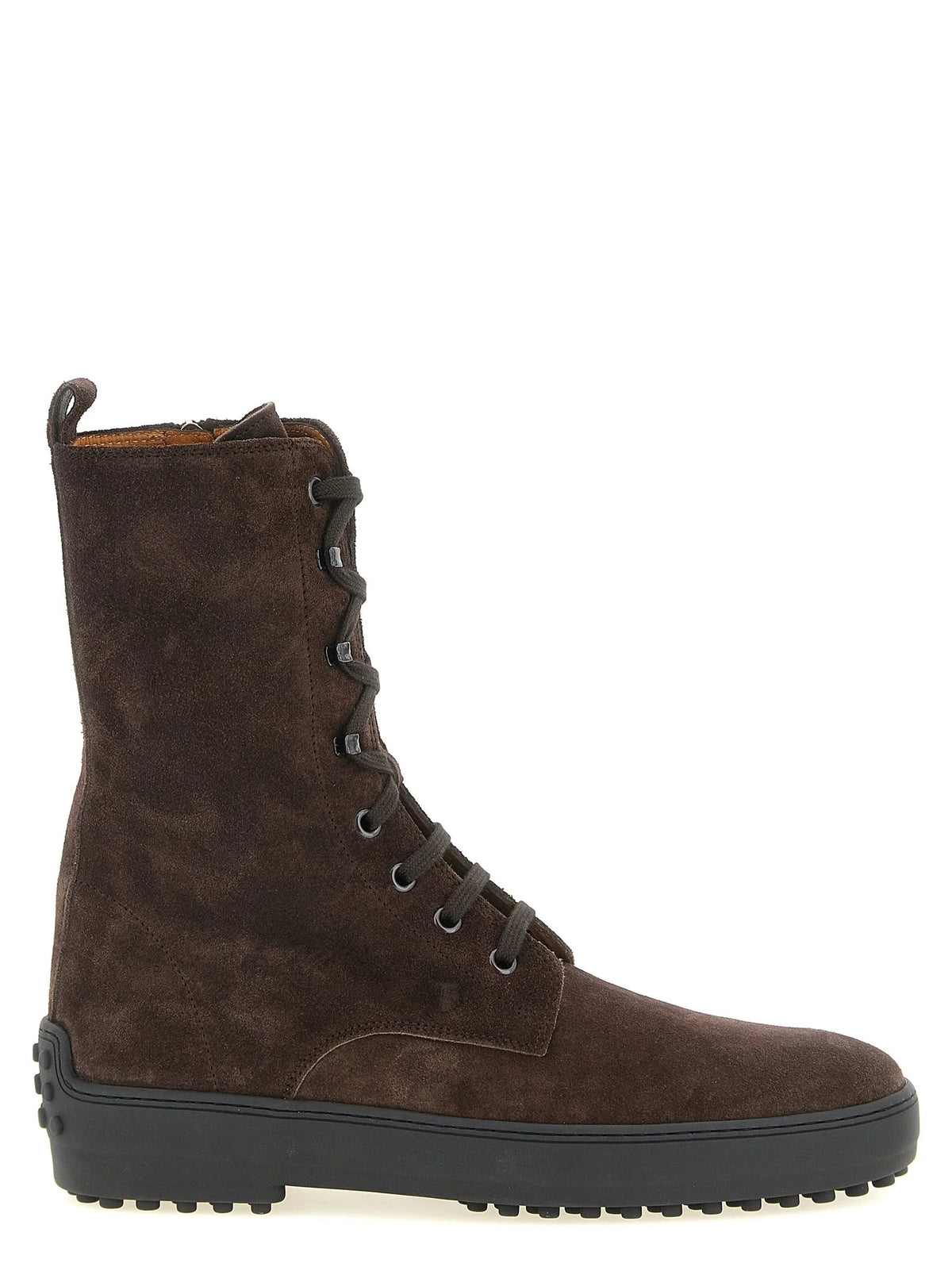 Tod’s Brown Calfskin Ankle Boots