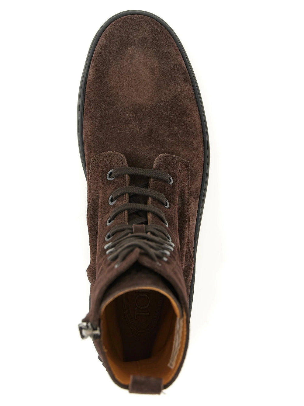 Tod’s Brown Calfskin Ankle Boots