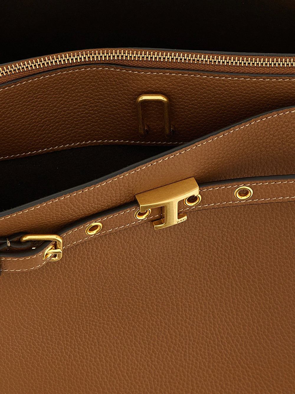 Tod’s Brown Calfskin Handbag