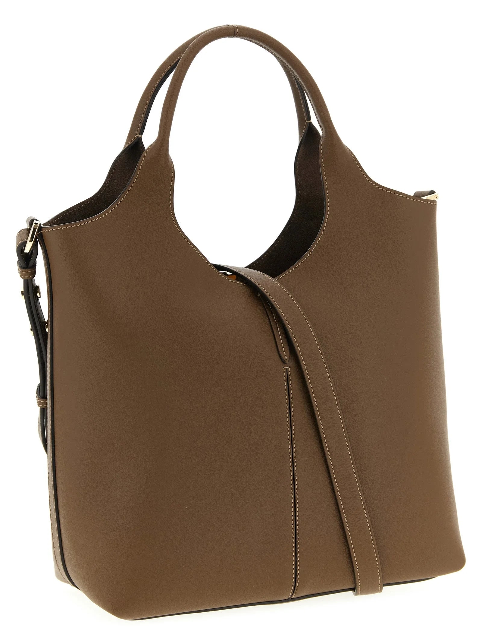 Tod’s Brown Calfskin Handbag