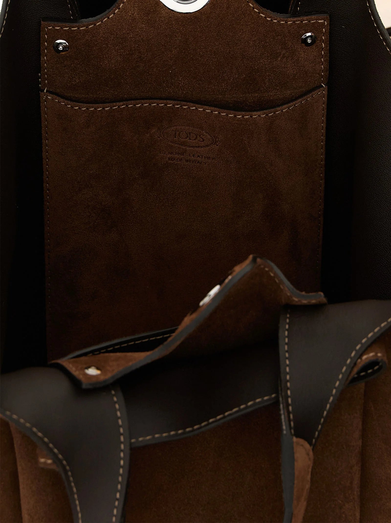 Tod’s Brown Calfskin Handbag