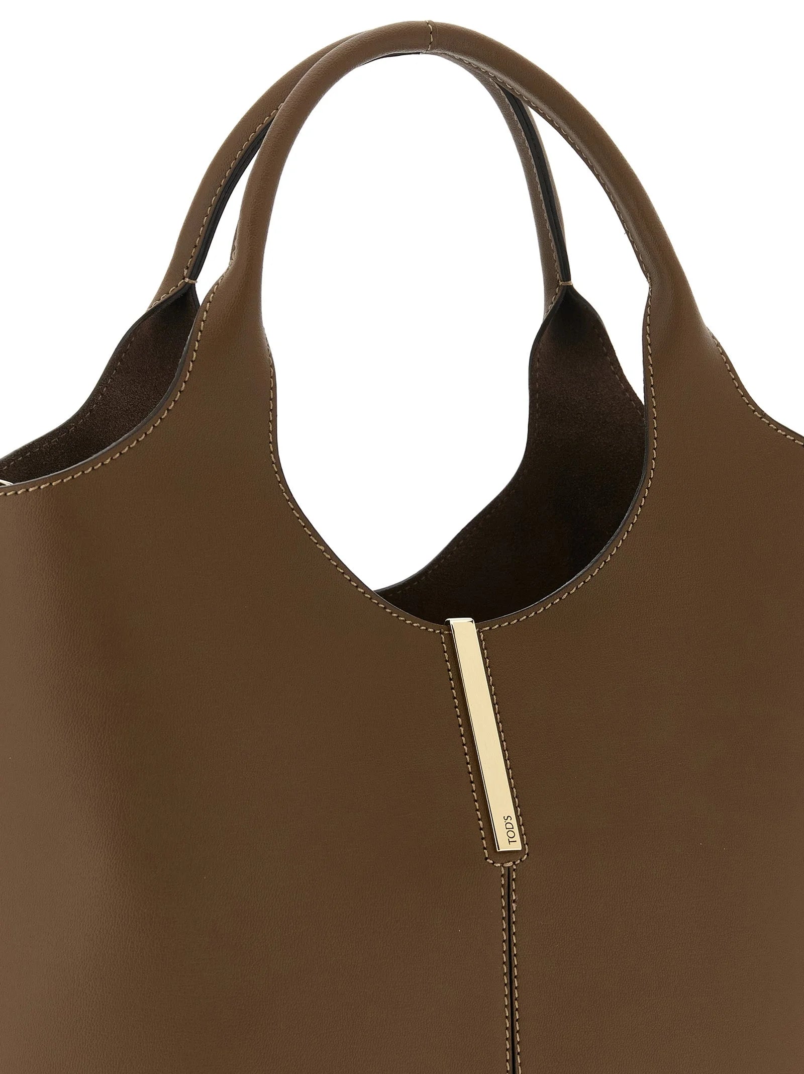 Tod’s Brown Calfskin Handbag