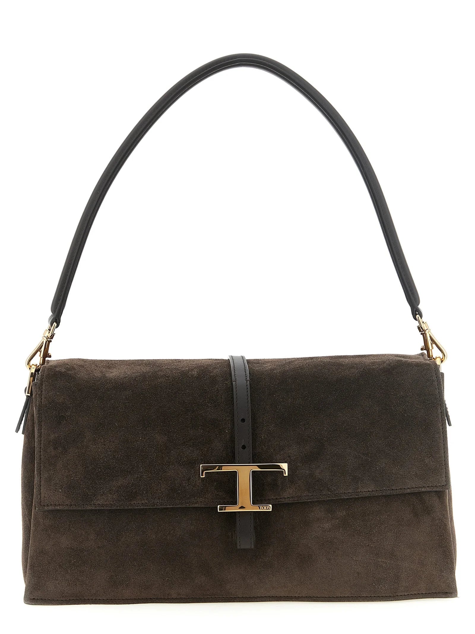 Tod’s Brown Calfskin Shoulder Bag