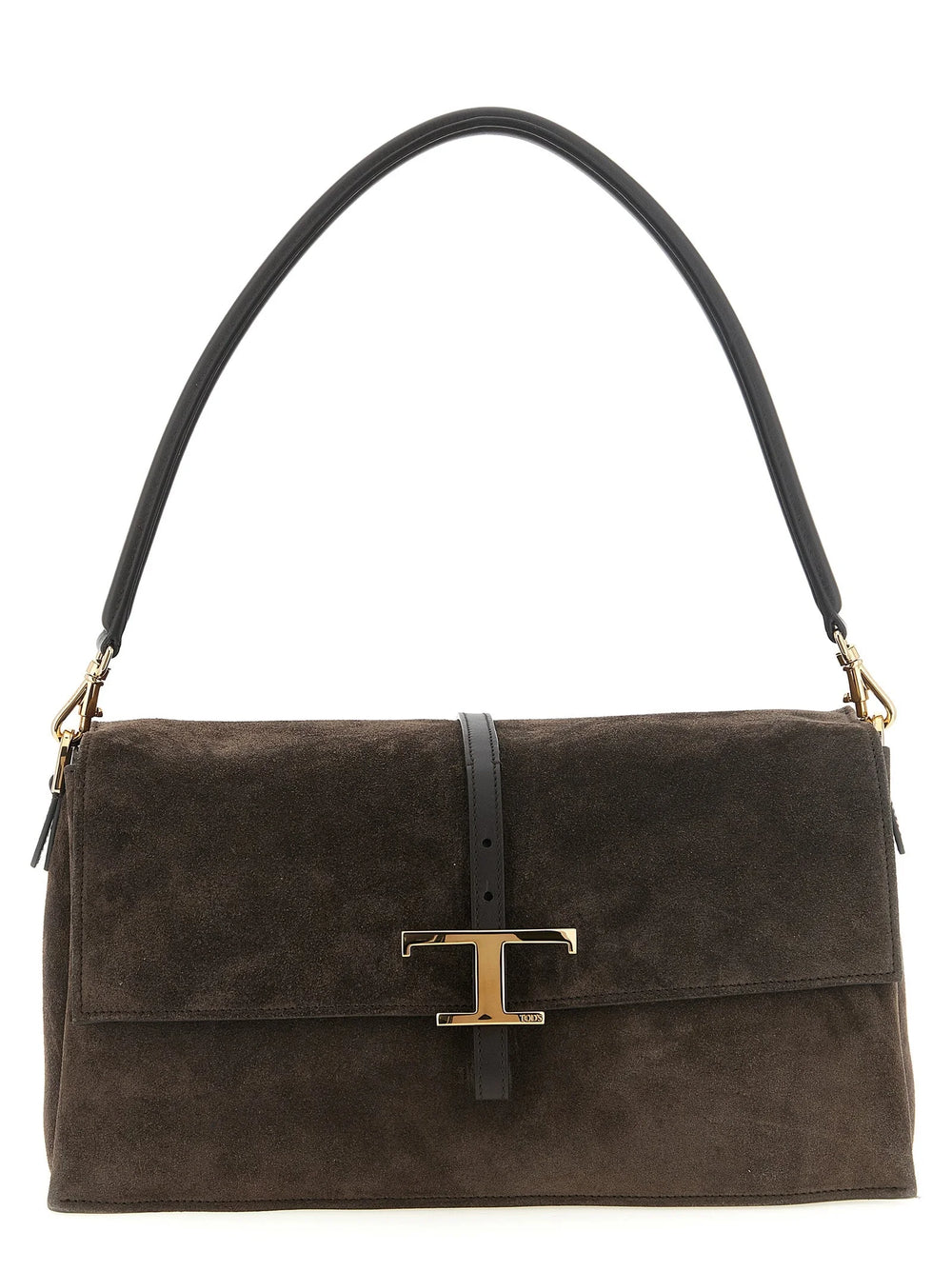 Tod’s Brown Calfskin Shoulder Bag
