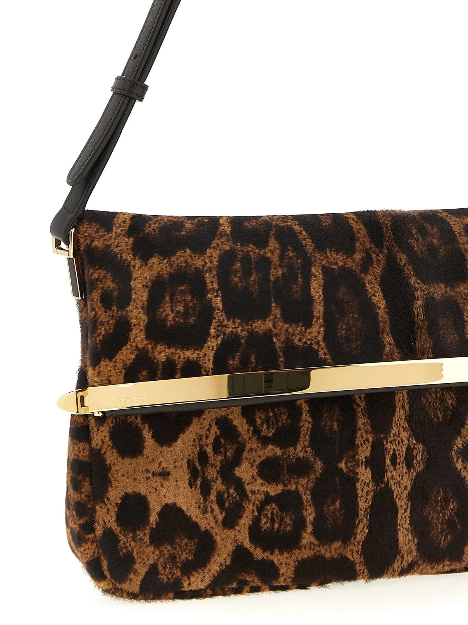 Tod’s Brown Calfskin Shoulder Bag