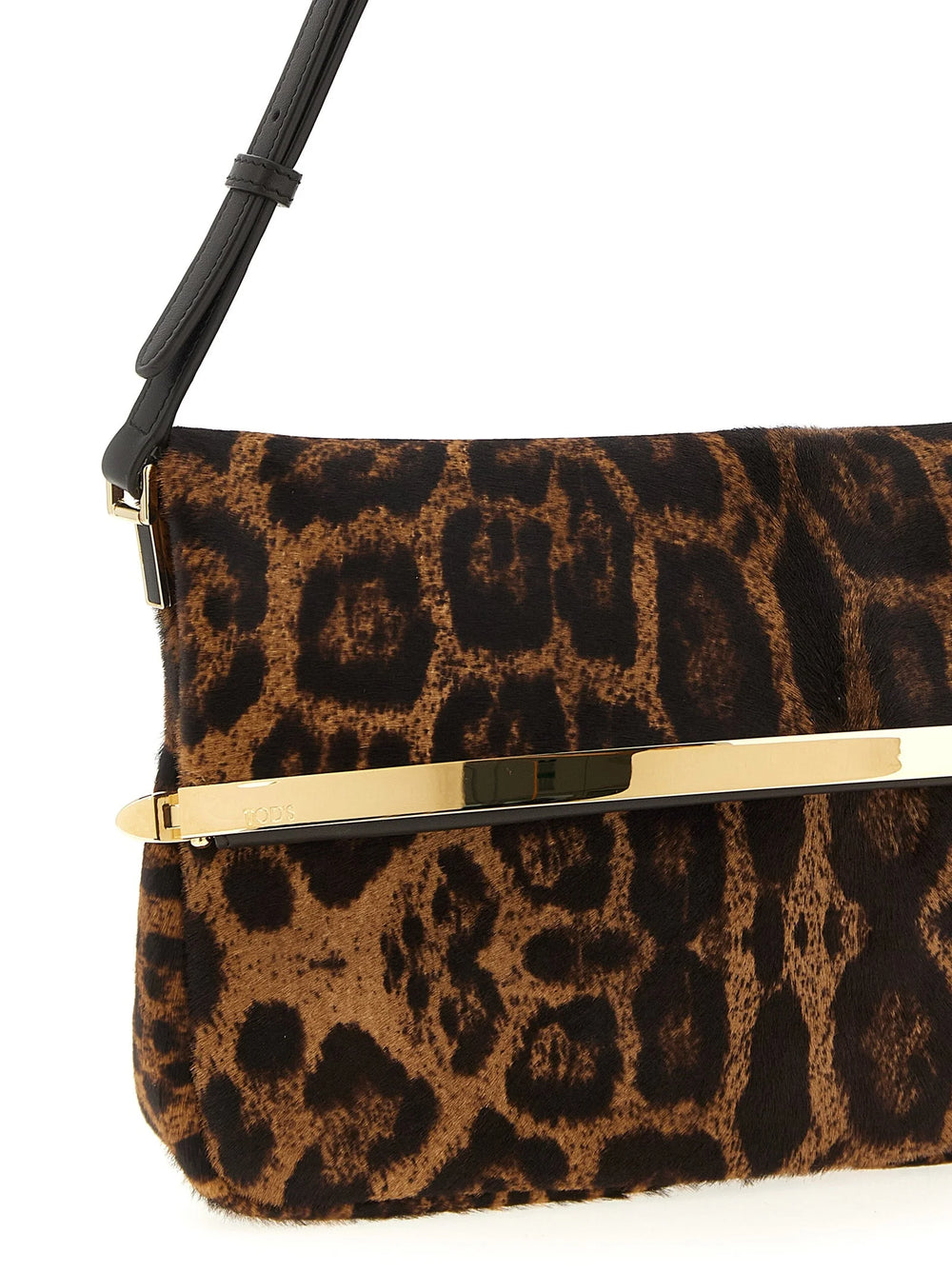 Tod’s Brown Calfskin Shoulder Bag