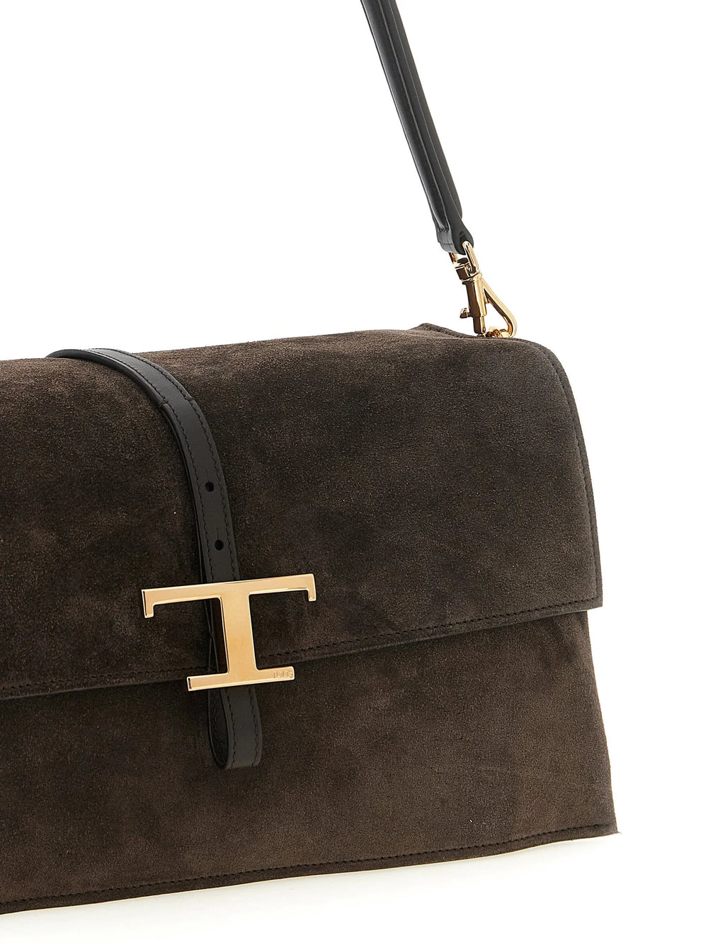 Tod’s Brown Calfskin Shoulder Bag