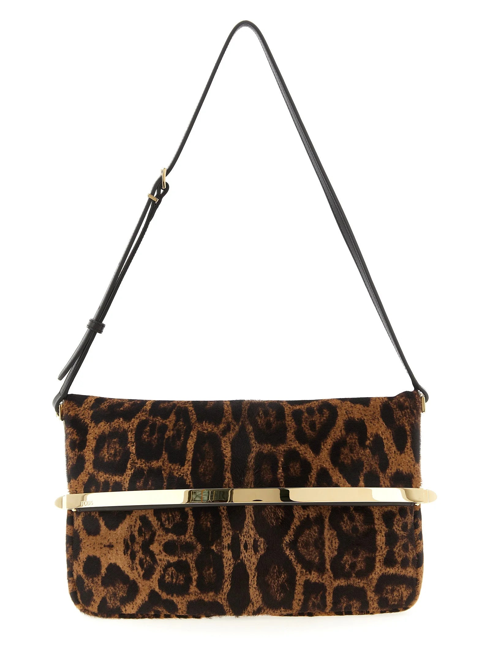 Tod’s Brown Calfskin Shoulder Bag