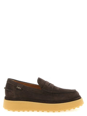 Tod’s Brown Calfskin Slip-On Loafers