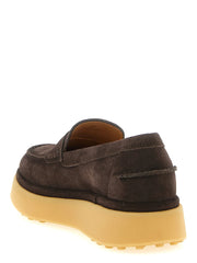 Tod’s Brown Calfskin Slip-On Loafers