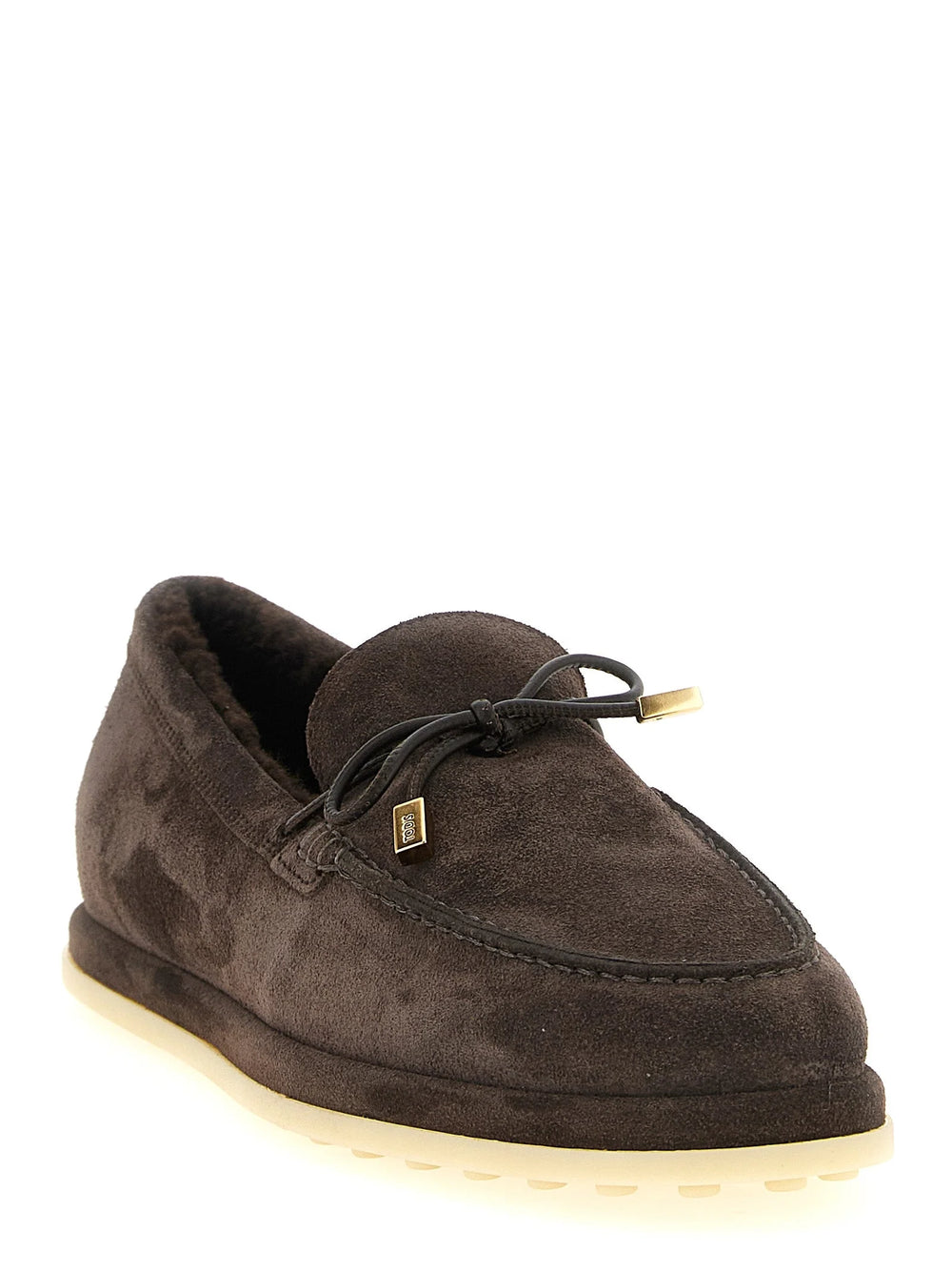 Tod’s Brown Calfskin Slip-On Loafers - EU37/US7