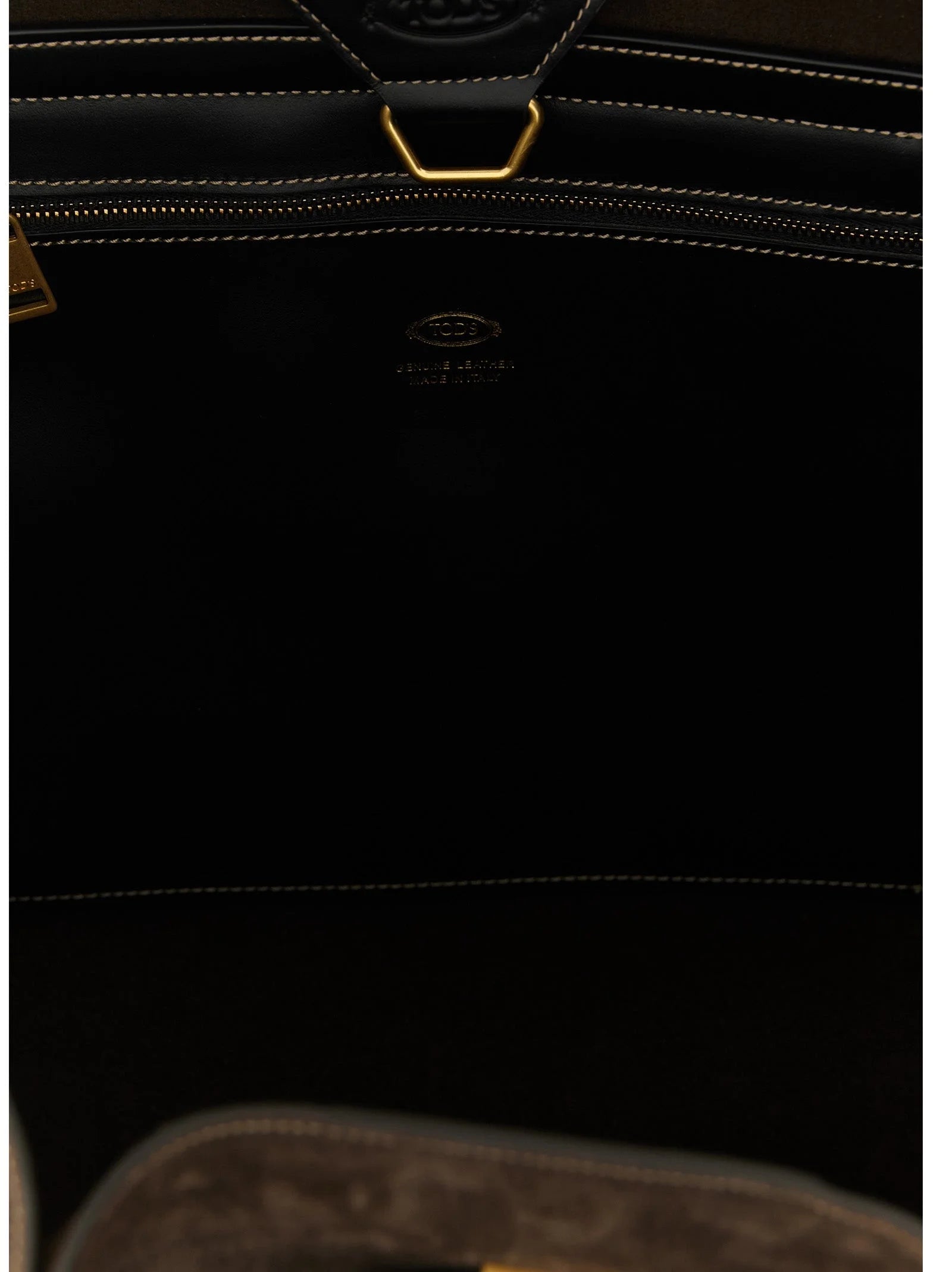 Tod’s Brown Calfskin Tote Bag