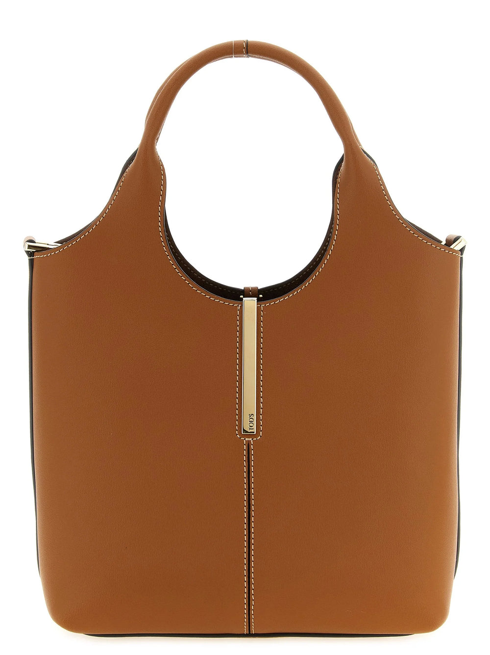Tod’s Brown Calfskin Tote Bag