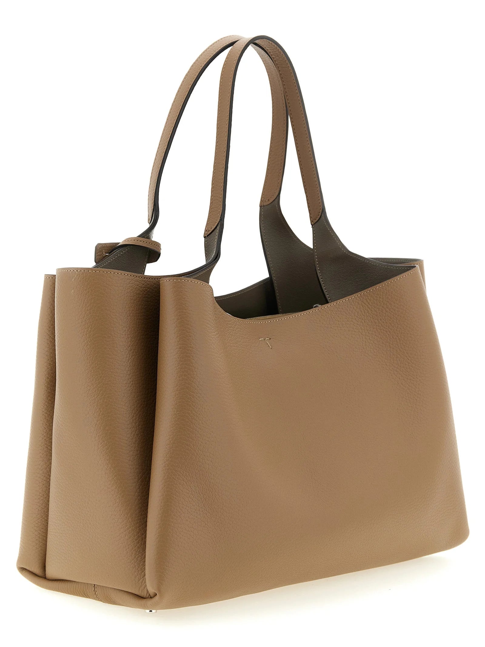 Tod’s Brown Calfskin Tote Bag