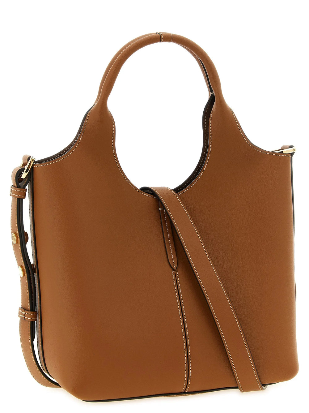 Tod’s Brown Calfskin Tote Bag