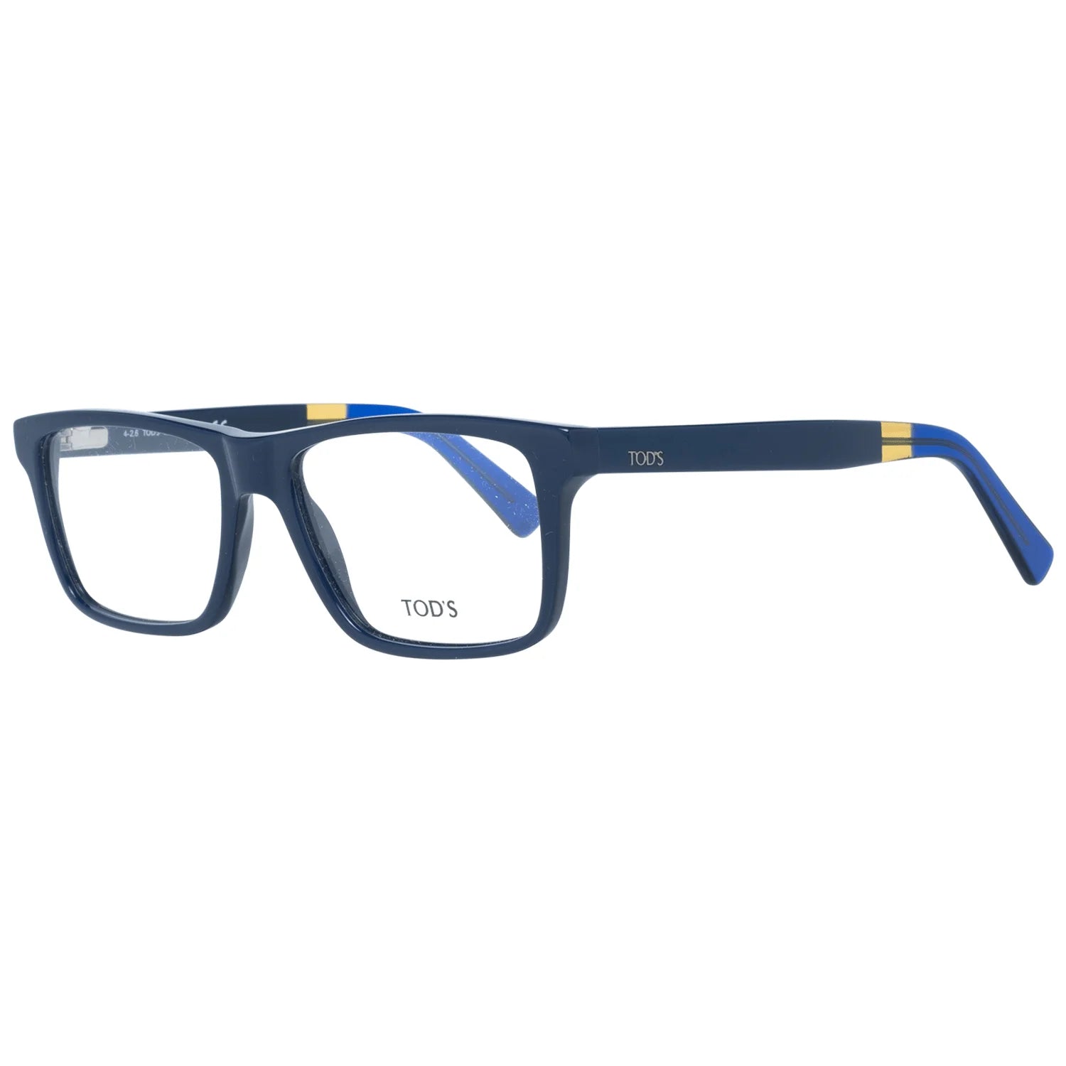 Tod’s Chic Blue Rectangular Men’s Eyewear - Eyeglasses