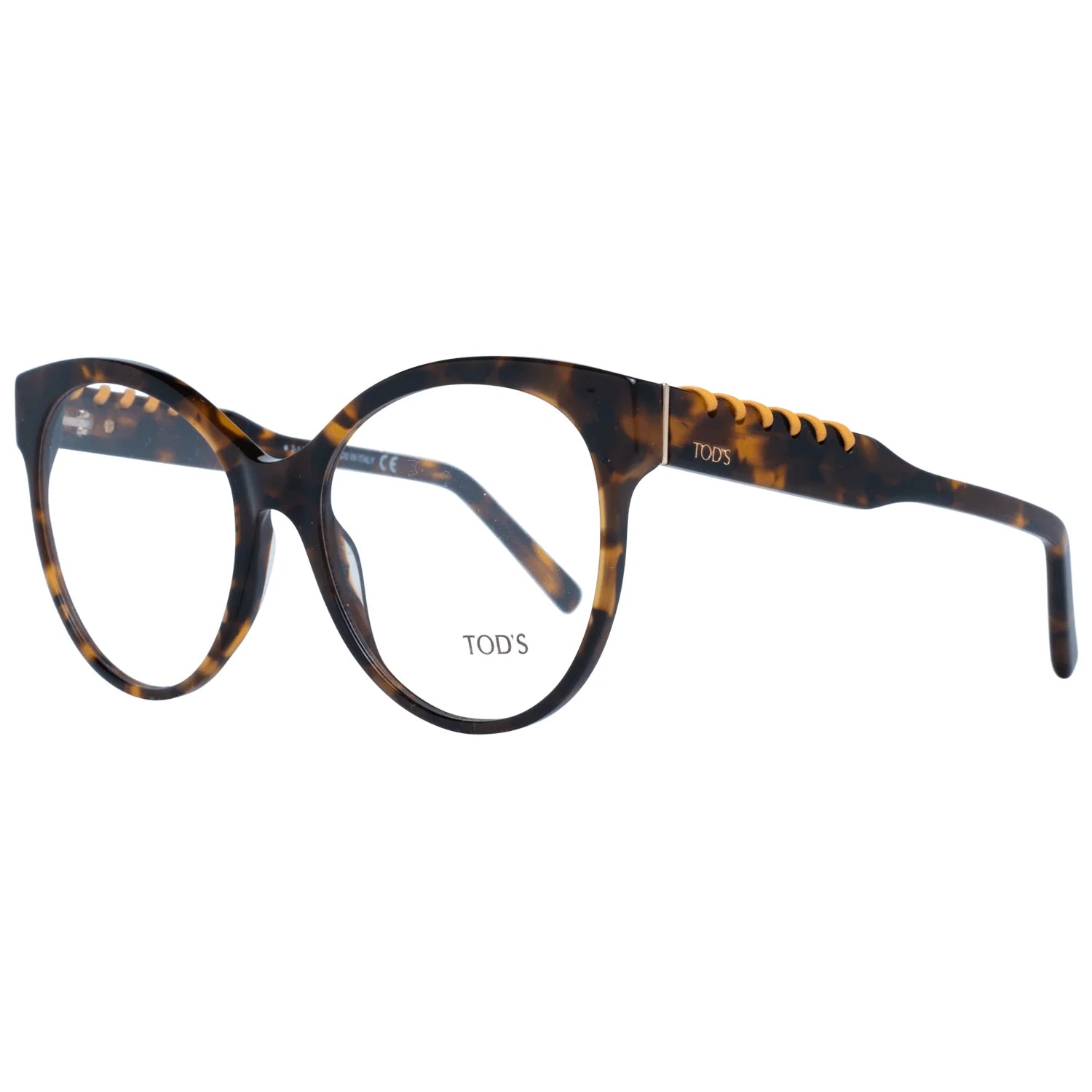 Tod’s Chic Brown Round Full-Rim Women’s Glasses - Eyeglasses