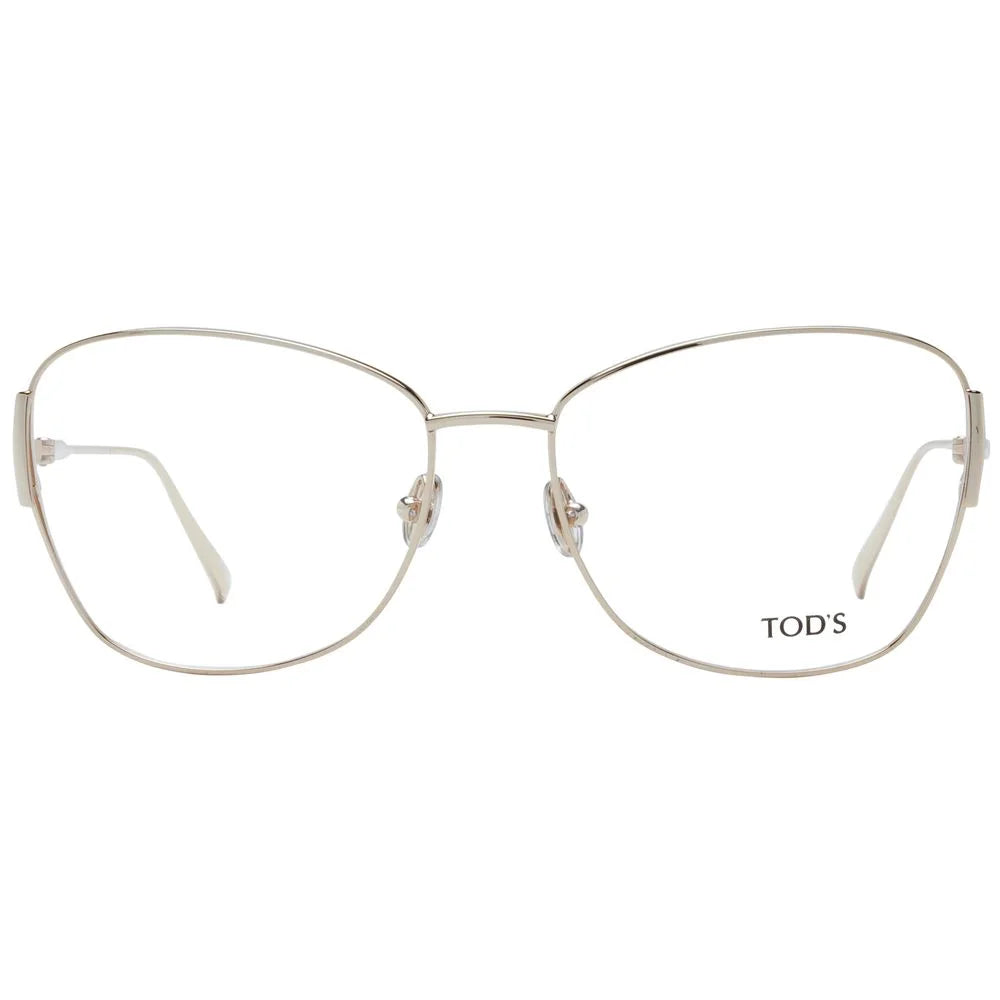 Tod’s Gold Women Glasses Frame