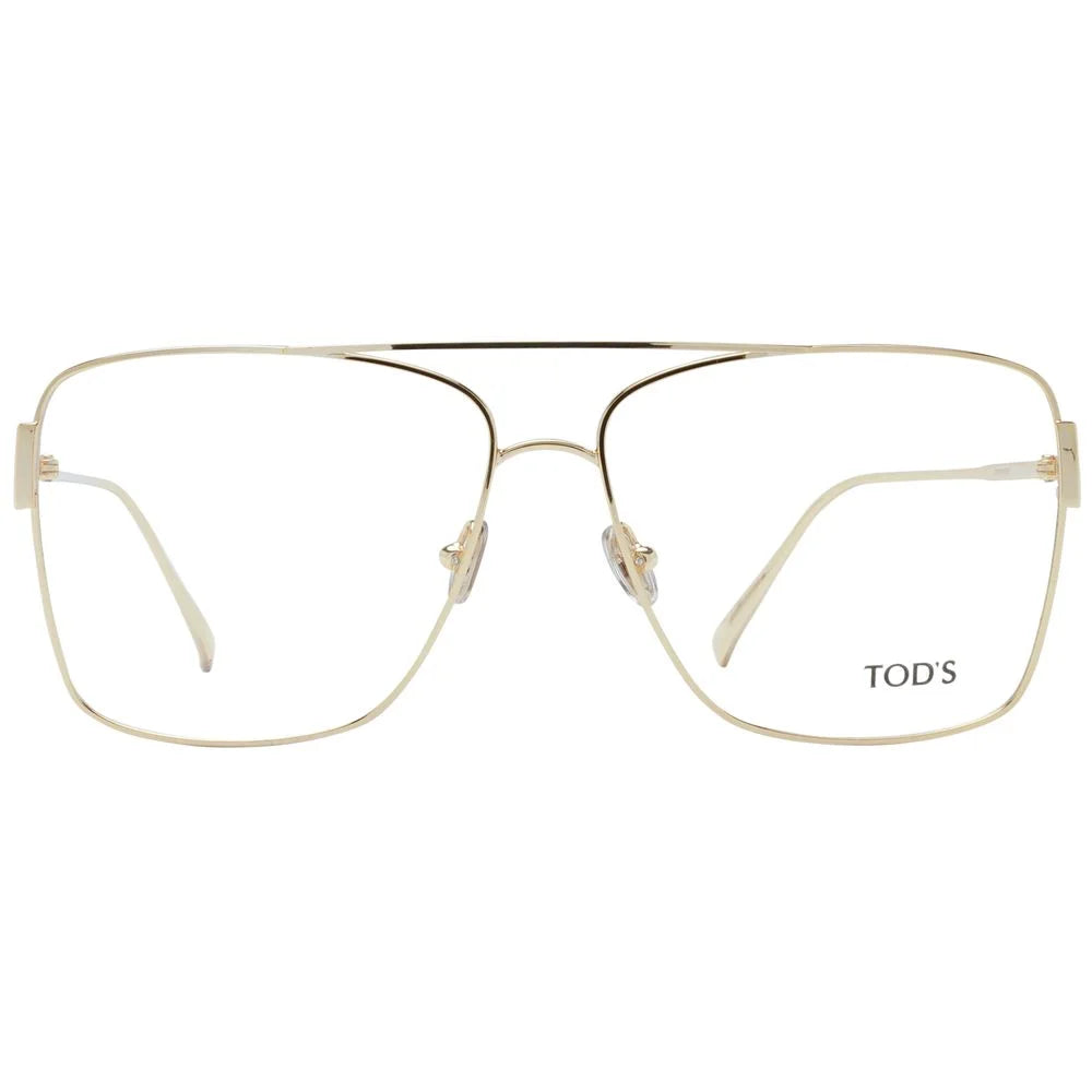 Tod’s Gold Women Glasses Frame - Eyeglasses
