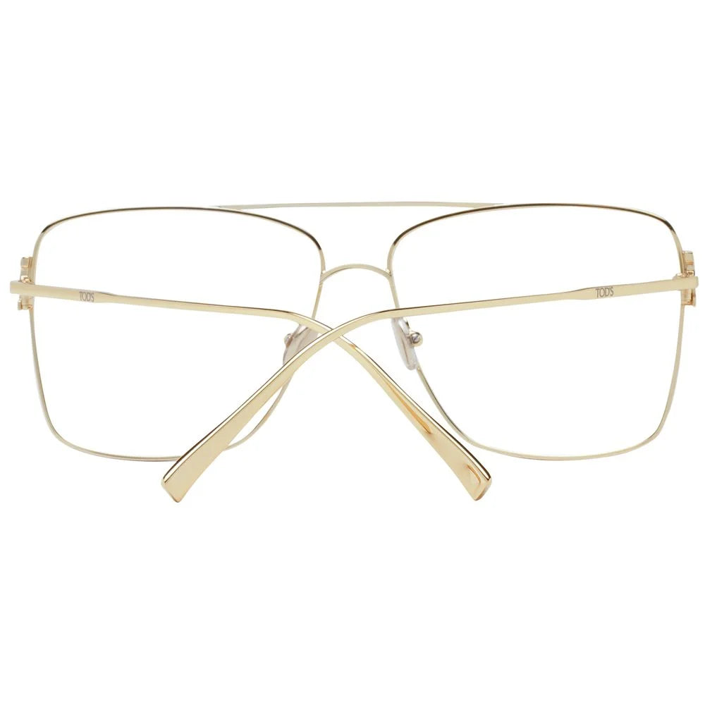 Tod’s Gold Women Glasses Frame - Eyeglasses