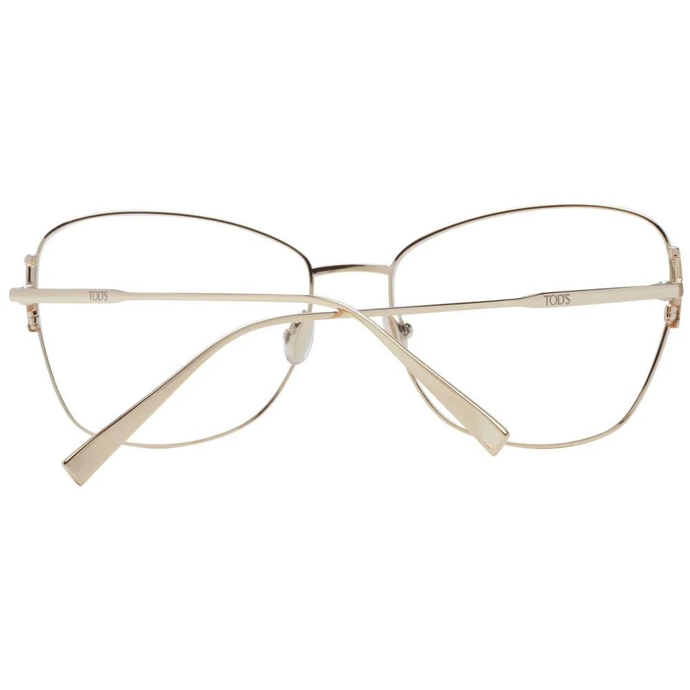 Tod’s Gold Women Glasses Frame - Eyeglasses