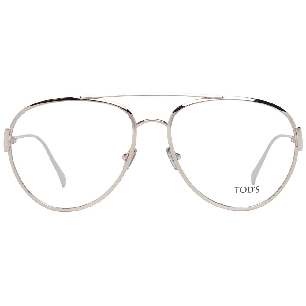 Tod’s Gold Women Glasses Frame - Eyeglasses