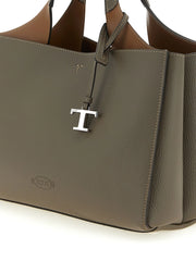 Tod’s Gray Calfskin Handbag