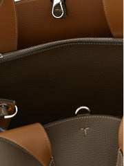 Tod’s Gray Calfskin Handbag