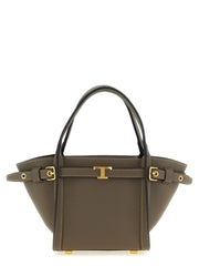 Tod’s Gray Calfskin Tote Bag