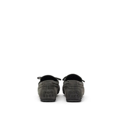 Tod’s Gray Nubuc Leather Moccassin - 7.5 - Flats