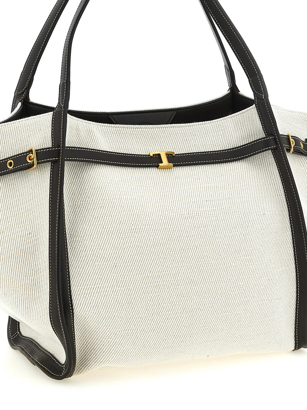 Tod’s Multicolor Linen Tote Bag