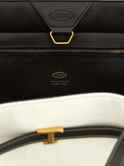 Tod’s Multicolor Linen Tote Bag
