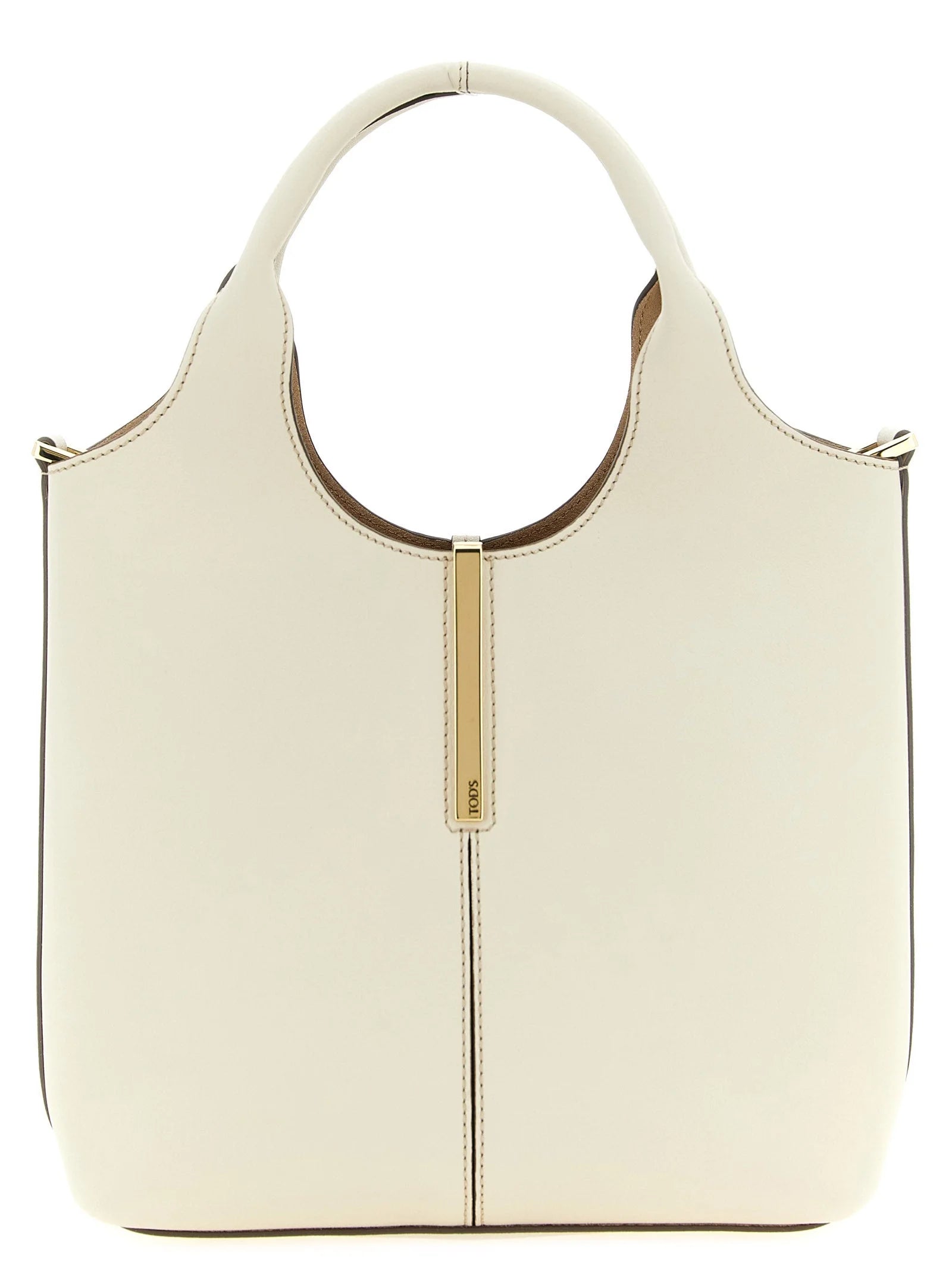 Tod’s White Calfskin Tote Bag
