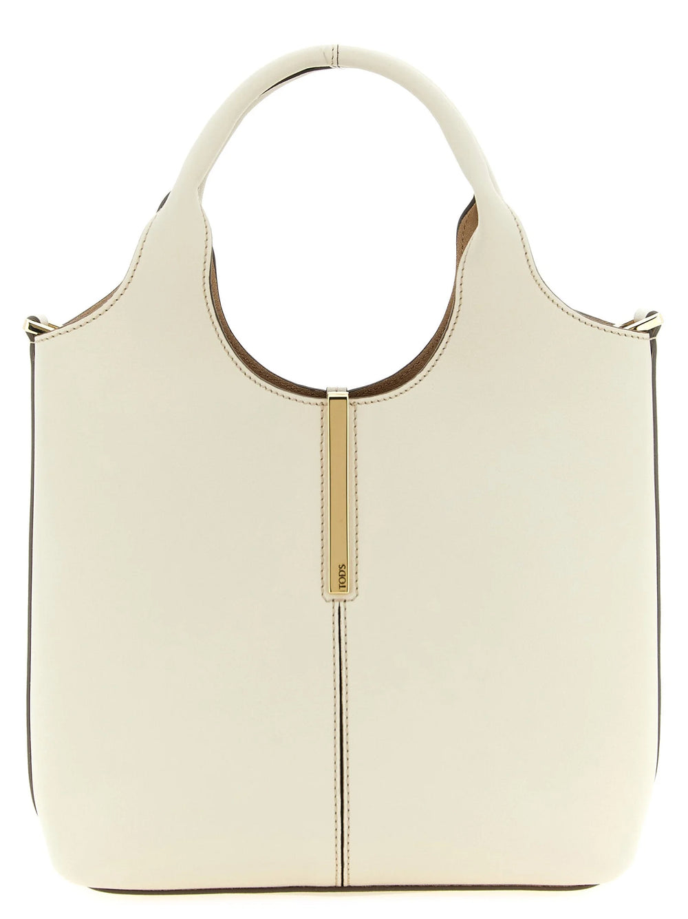 Tod’s White Calfskin Tote Bag