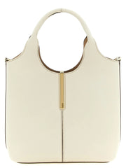 Tod’s White Calfskin Tote Bag