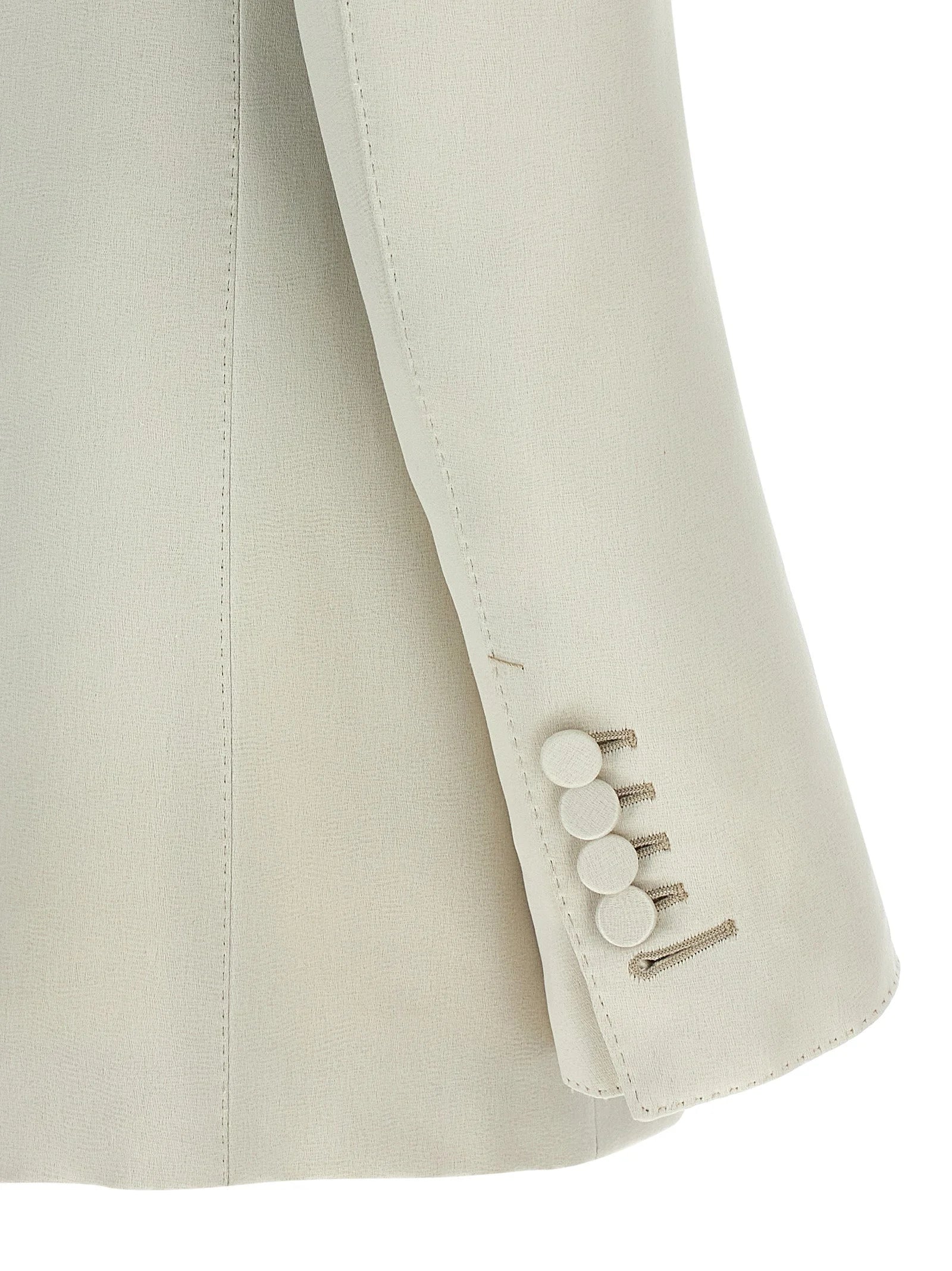Tom Ford Beige Cotton Blazer - IT40
