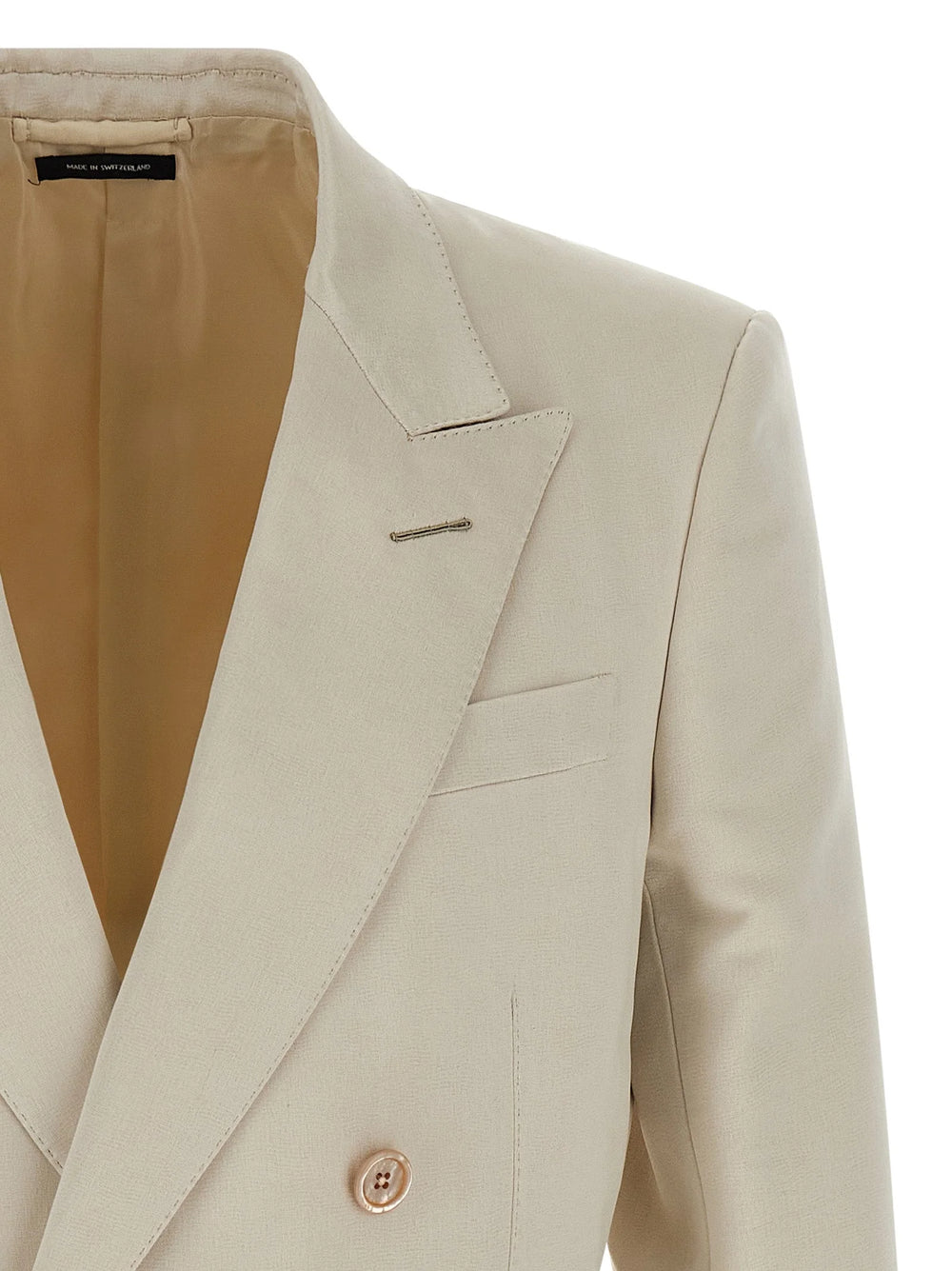 Tom Ford Beige Cotton Blazer - XXL