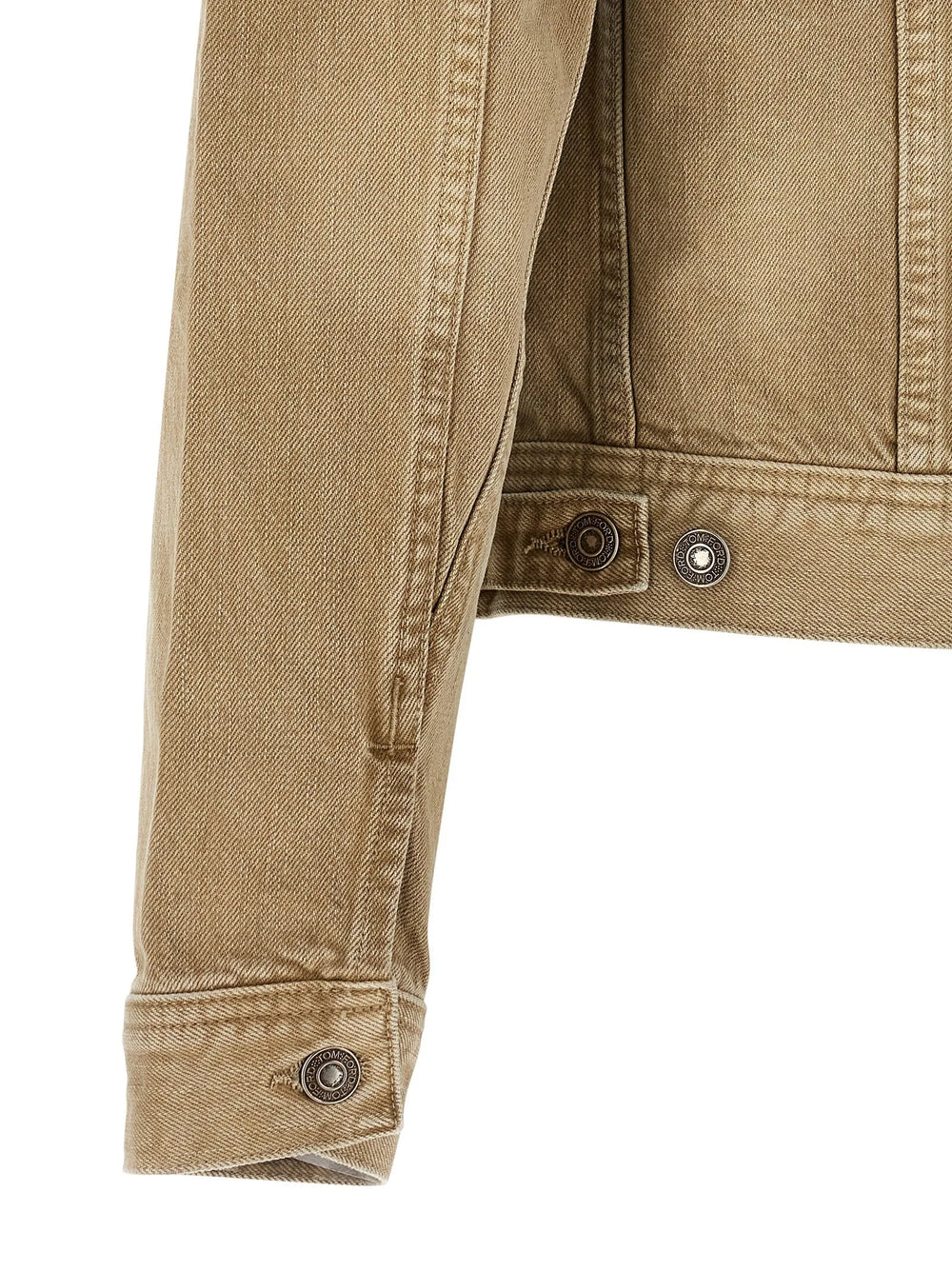Tom Ford Beige Cotton Denim Jacket - XXL